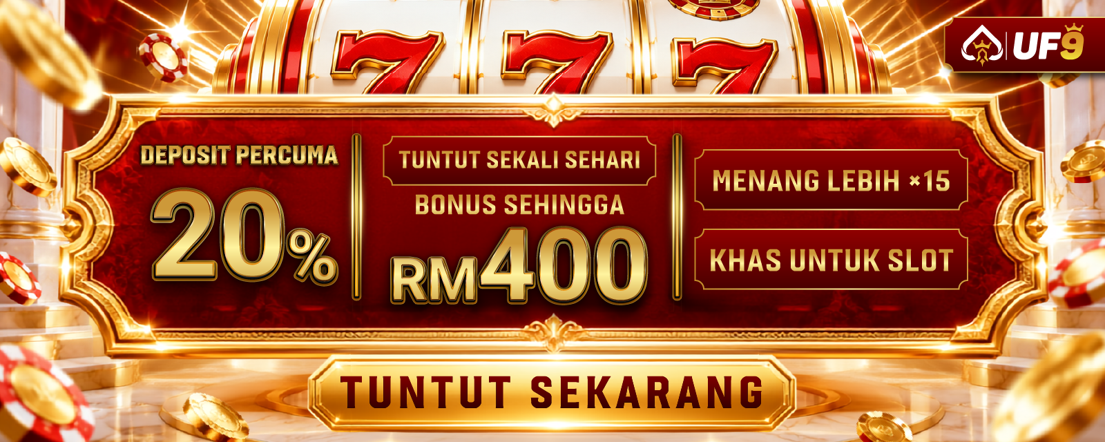Bonus Slot Harian 20%