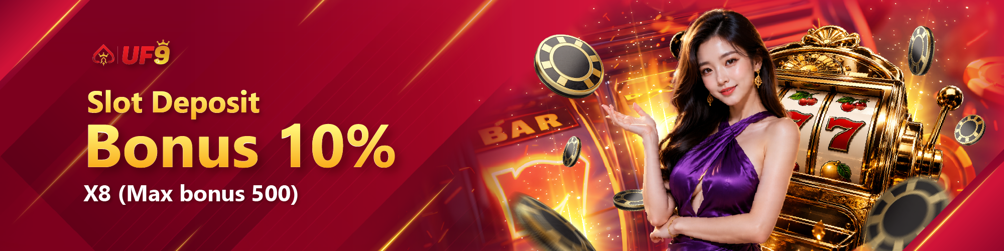 10% Araw-araw na Slot Reload Bonus