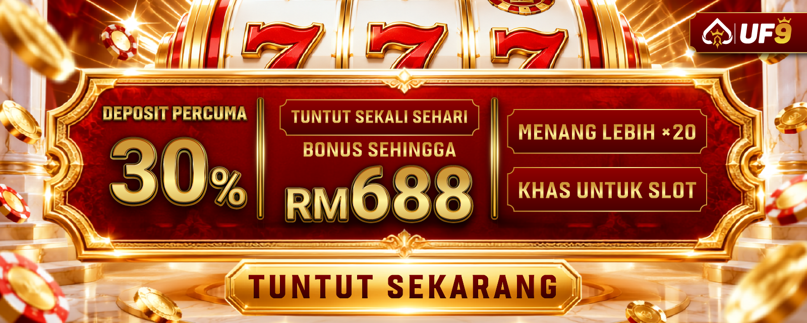 Bonus Slot Harian 30%